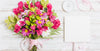 saludos de cumpleaños con flores - personalizado