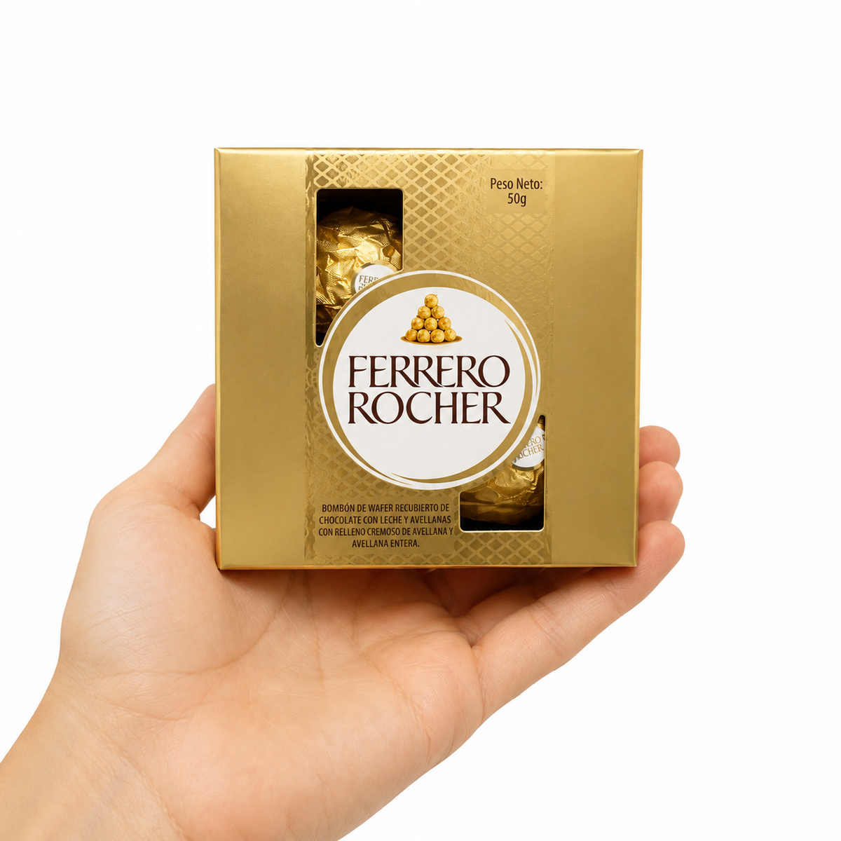 3 Bombones Ferrero Rocher