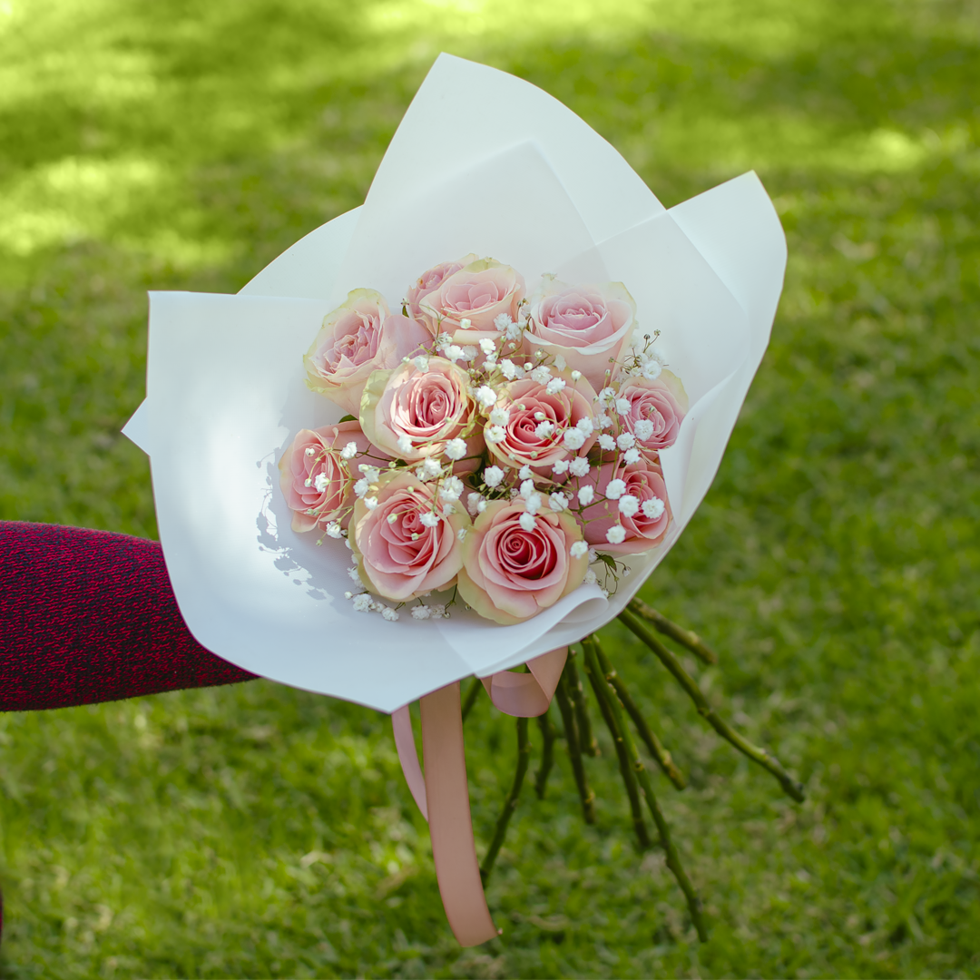 Bouquet de Rosas Rosadas