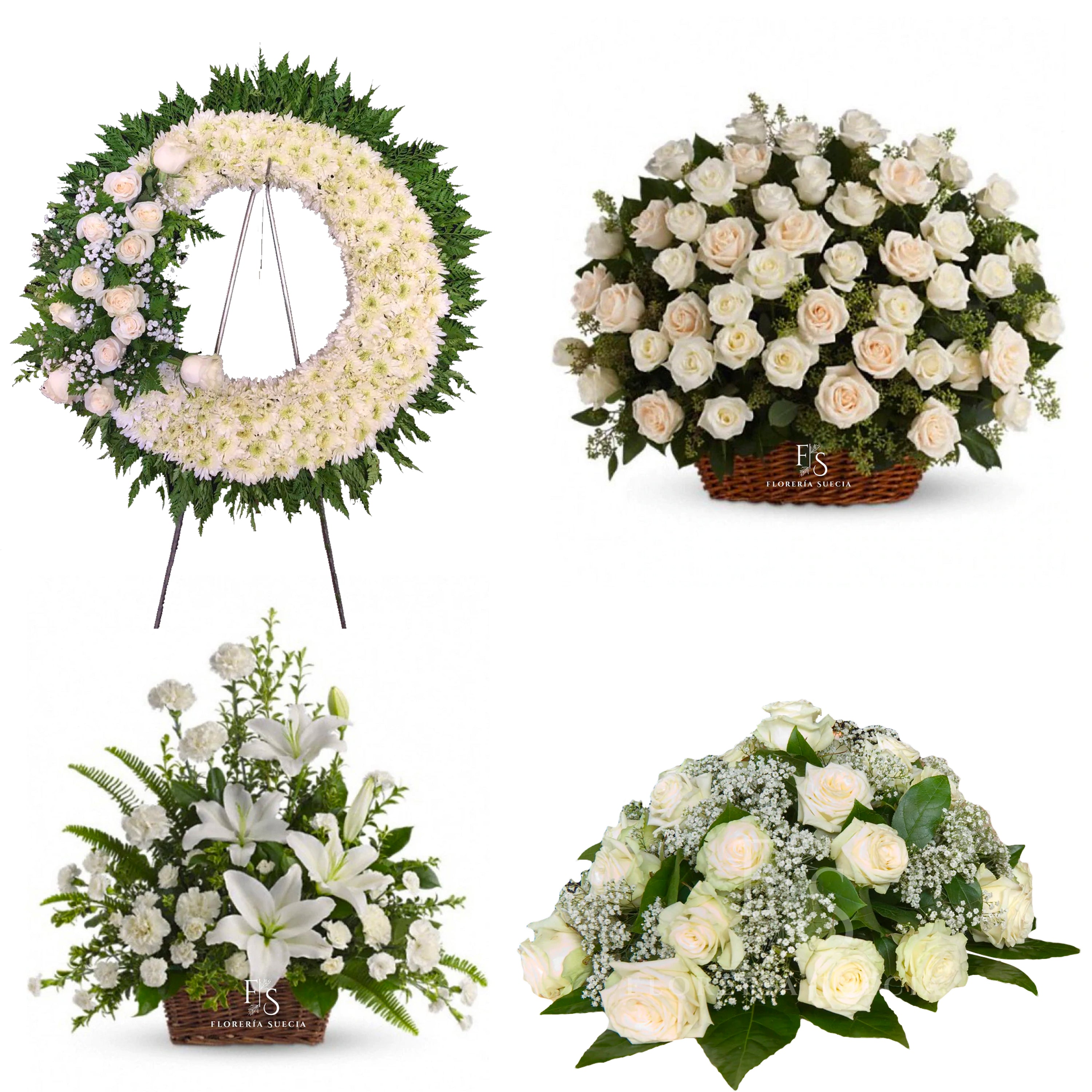 Set de Flores de Condolencias